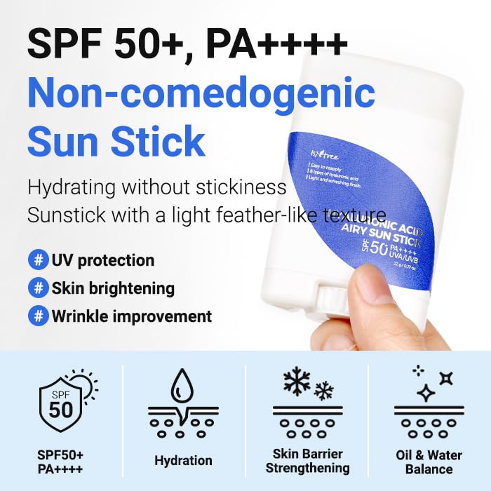Isntree - Hyaluronic Acid Airy Sun Stick