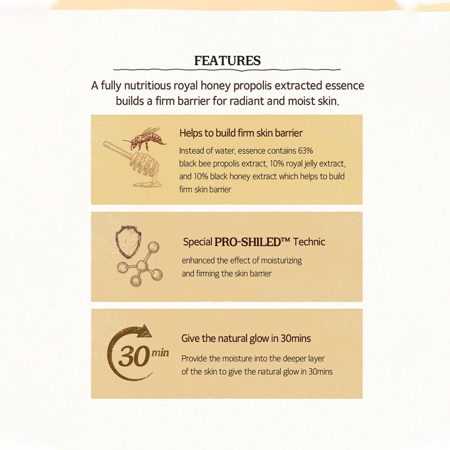 SKINFOOD - Royal Honey Propolis Enrich Essence