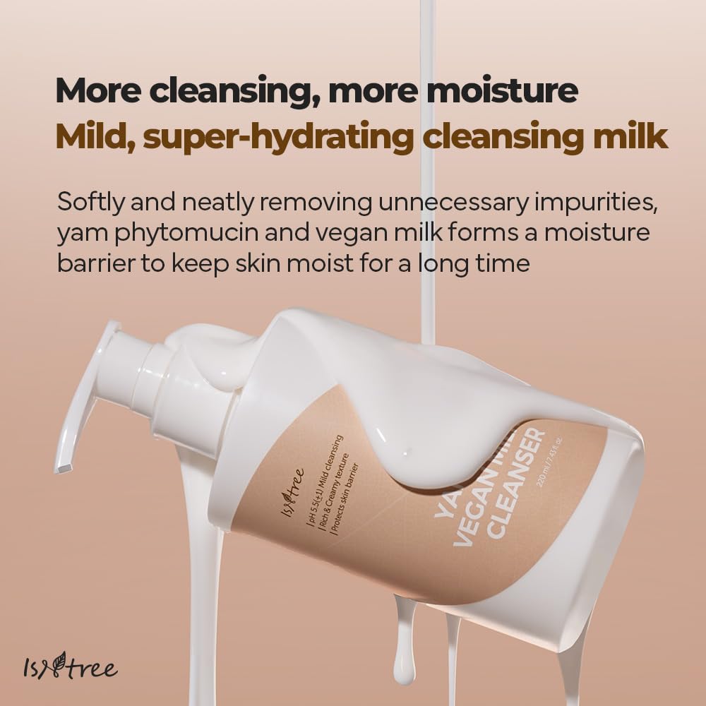 Isntree - Yam Root Vegan Milk Cleanser