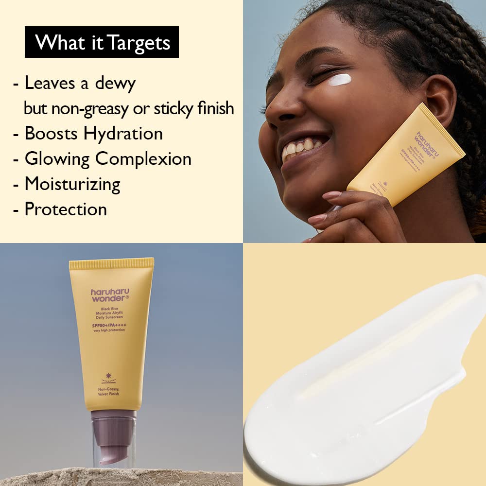 Haruharu Wonder - Black Rice Moisture Airyfit Daily Sunscreen