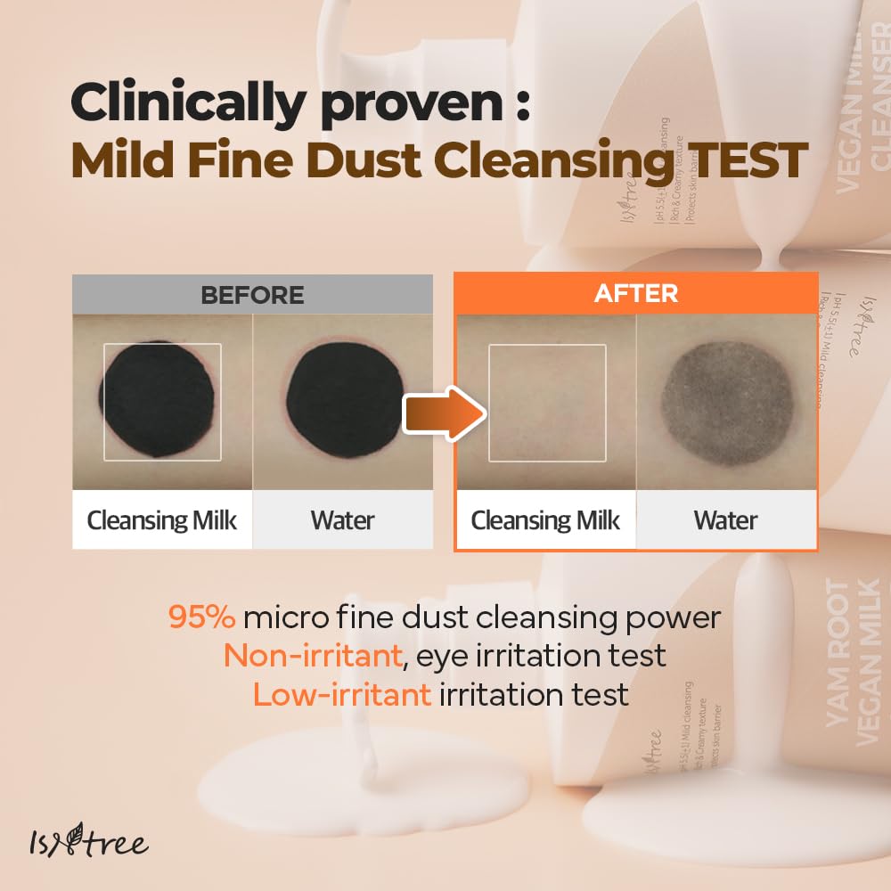 Isntree - Yam Root Vegan Milk Cleanser
