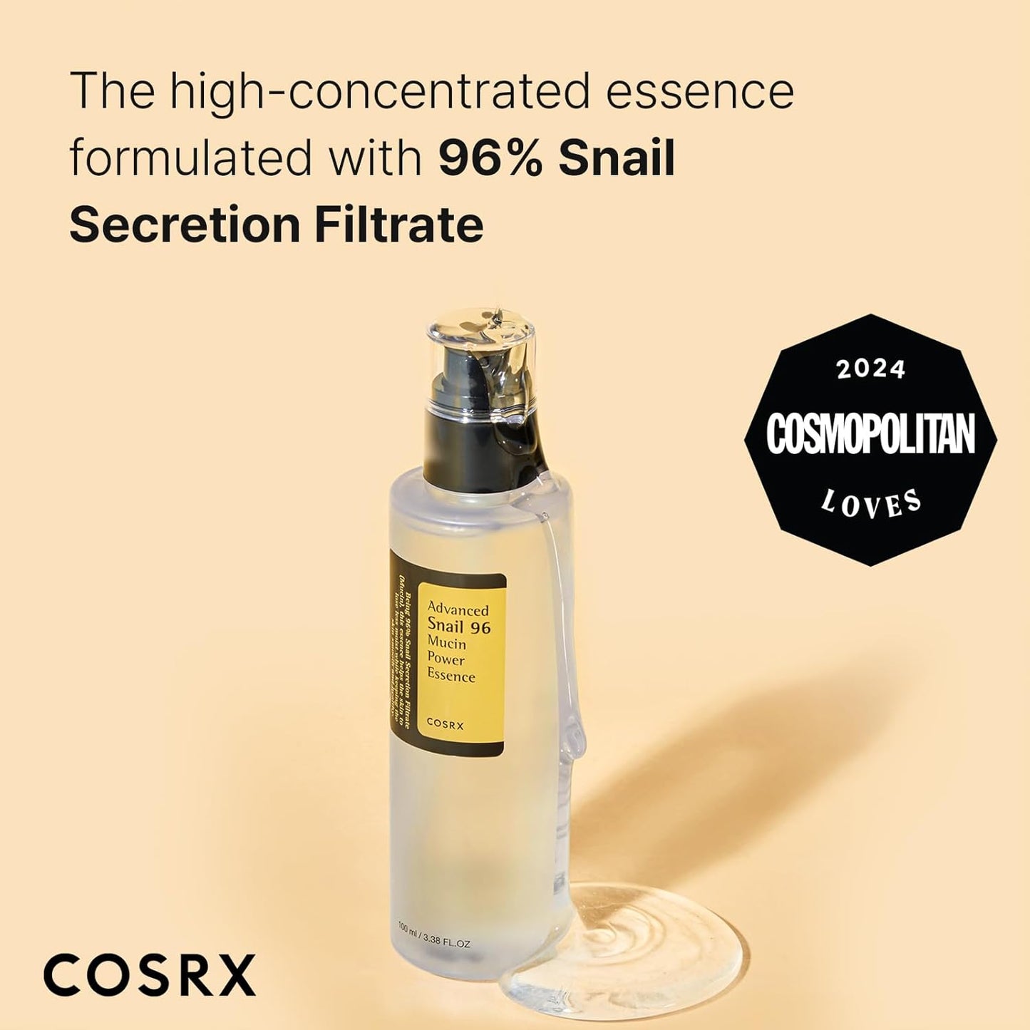 COSRX - Snail Mucin 96% Power Repairing Essence