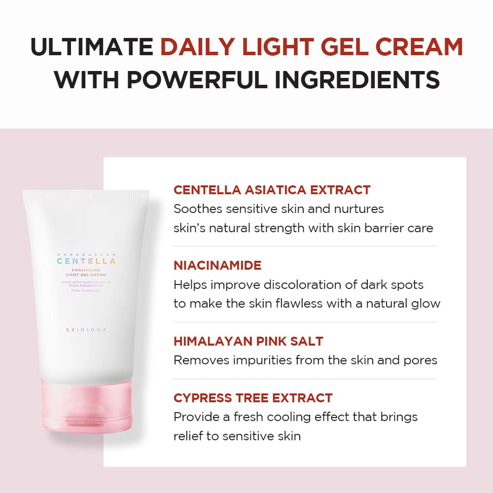 SKIN1004 - Madagascar Centella Poremizing Light Gel Cream