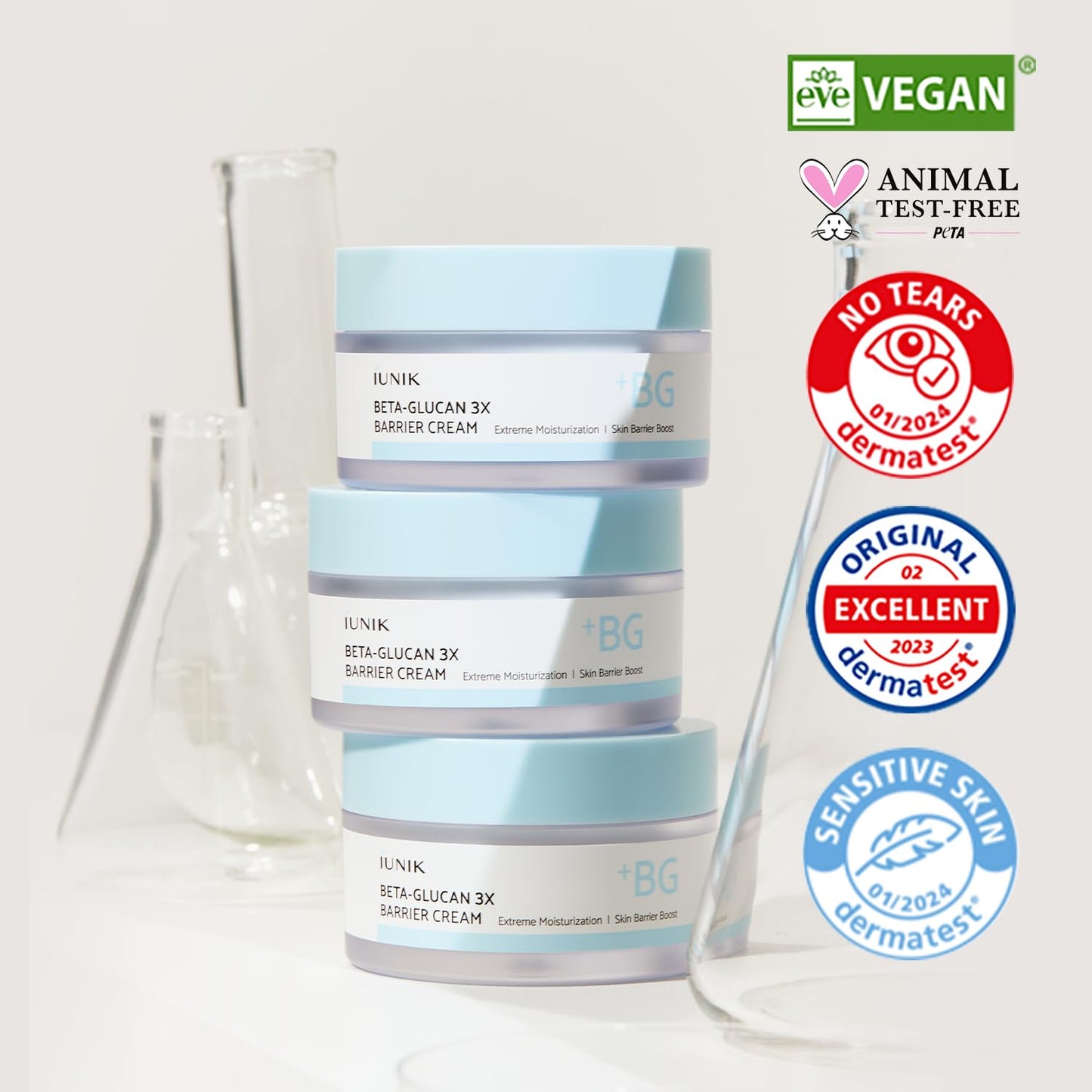 IUNIK Beta-Glucan 3X Barrier Cream