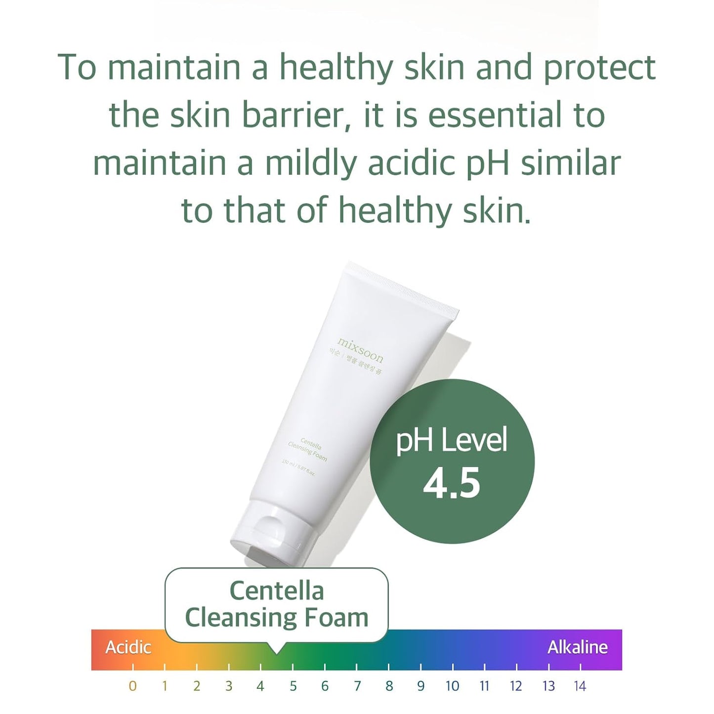 mixsoon - Centella Cleansing Foam