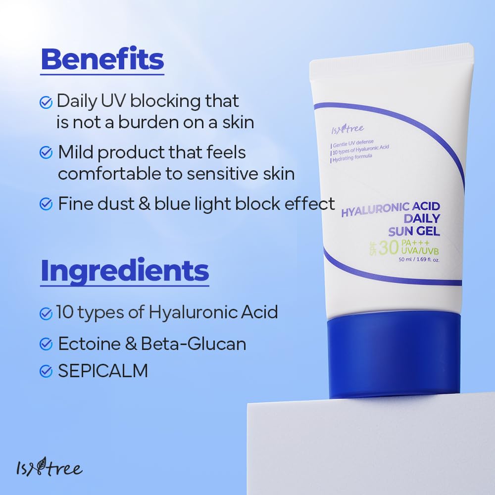 Isntree - Hyaluronic Acid Daily Sun Gel