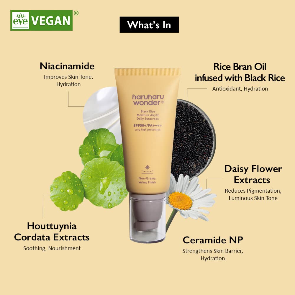 Haruharu Wonder - Black Rice Moisture Airyfit Daily Sunscreen