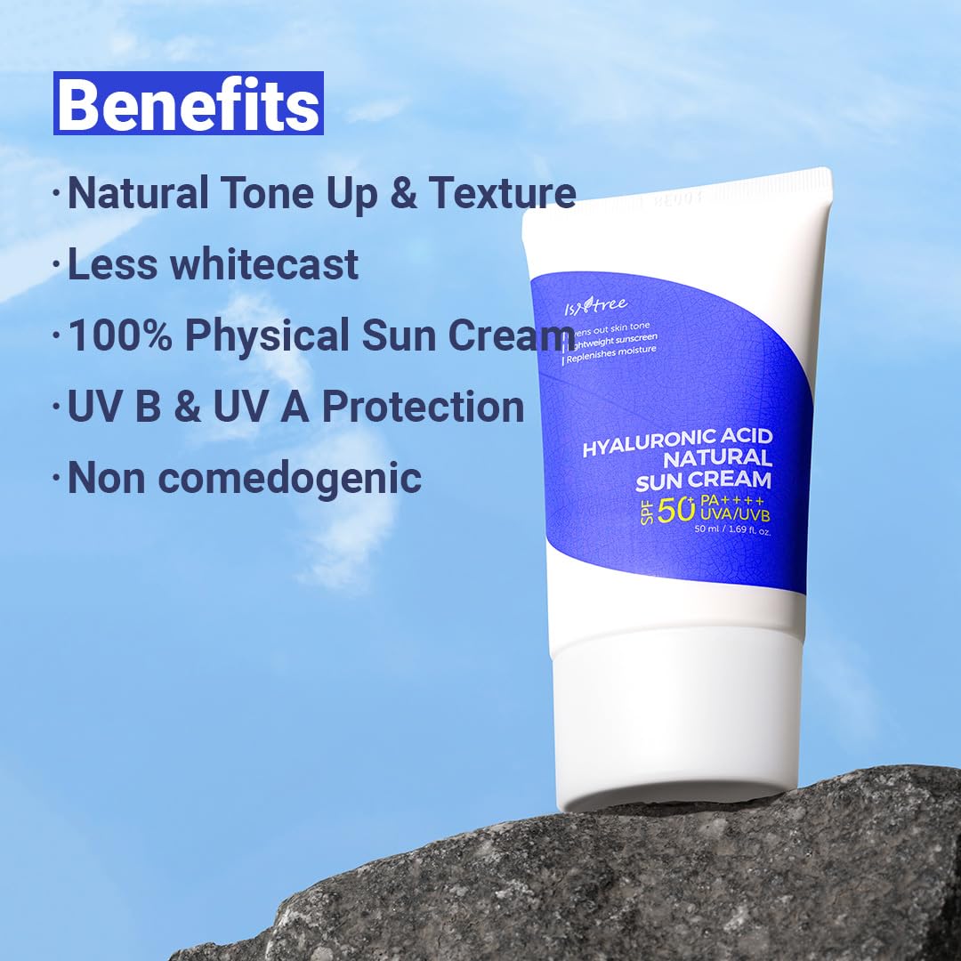 Isntree - Hyaluronic Acid Natural Sun Cream