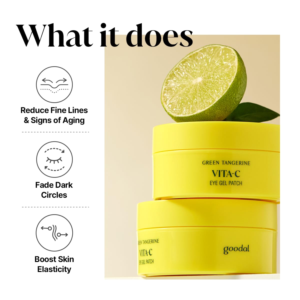 Goodal - Green Tangerine Vita C Eye Gel Patch