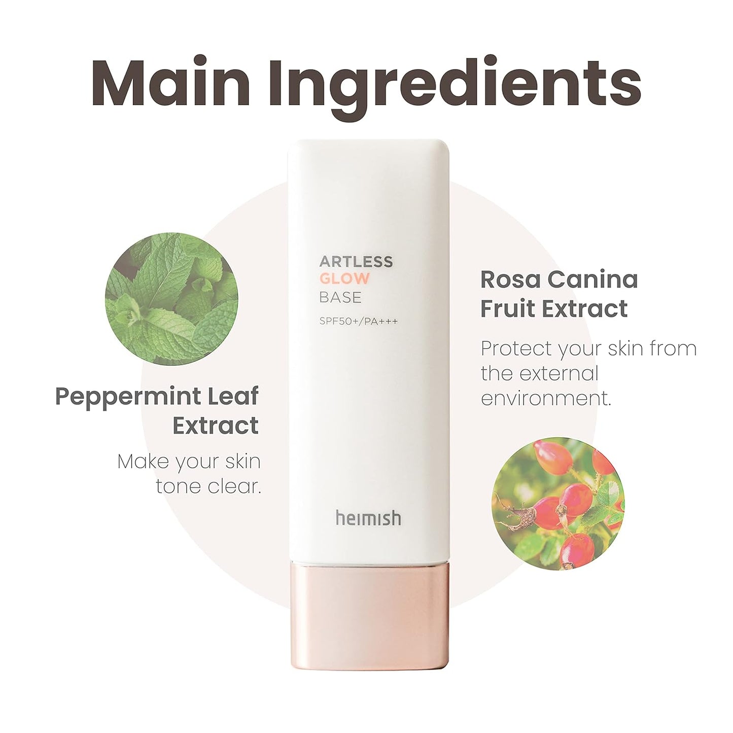 HEIMISH - Artless Glow Base, Multipurpose Makeup Base
