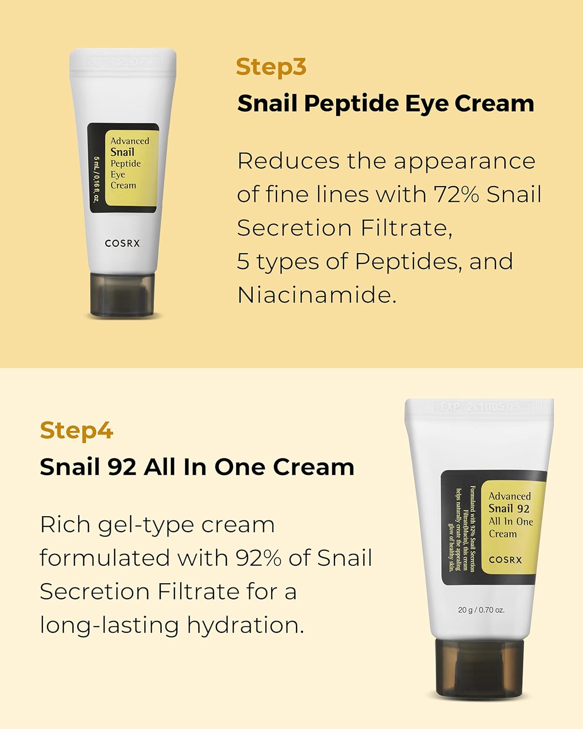 COSRX - All About Snail Trial Kit