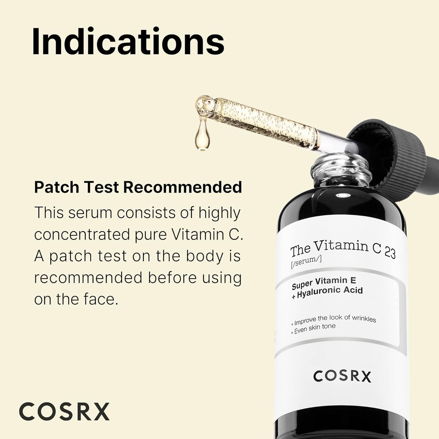 COSRX - Pure Vitamin C 23% Serum with Vitamin E & Hyaluronic Acid, Brightening