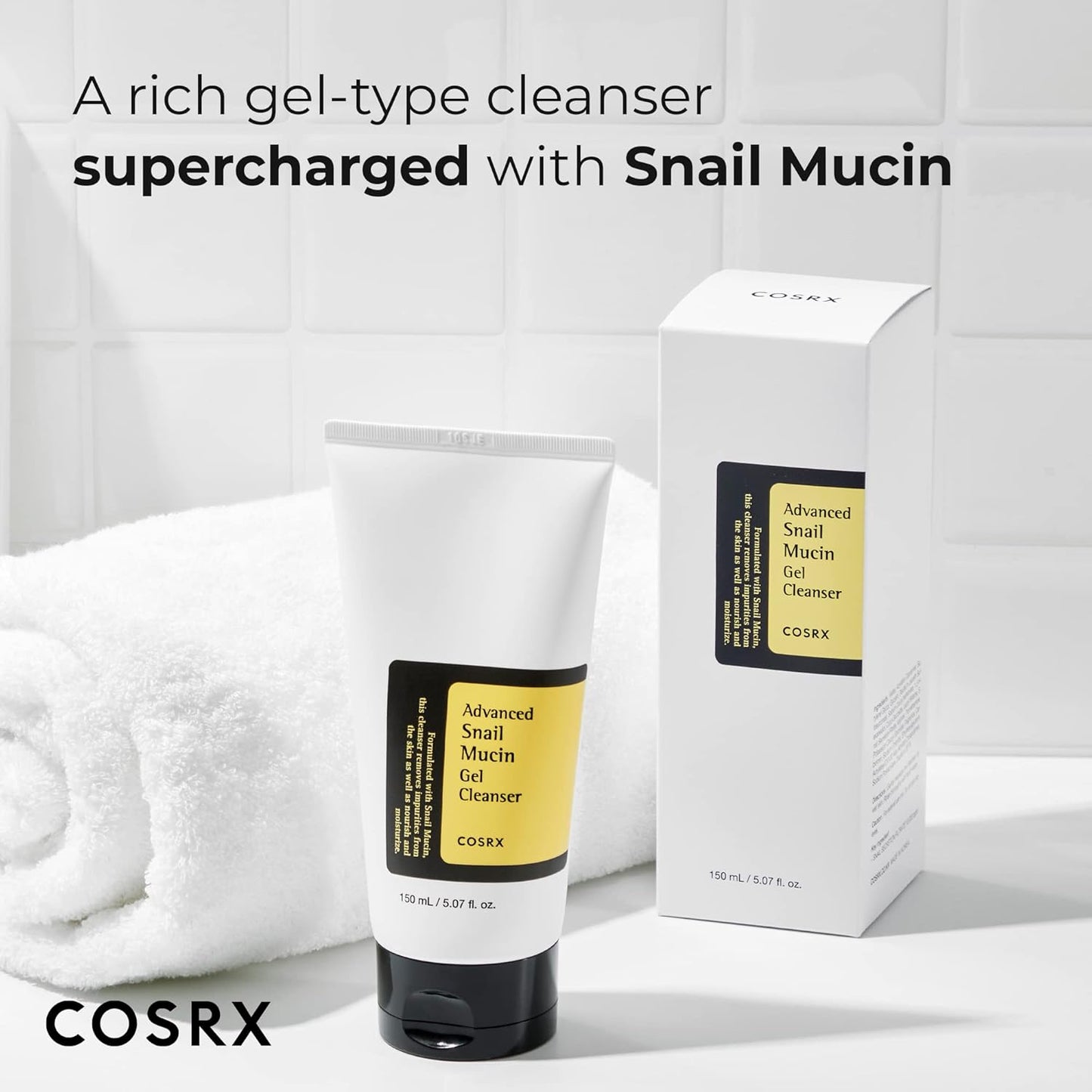 COSRX - Advanced Snail Mucin Gel Cleanser