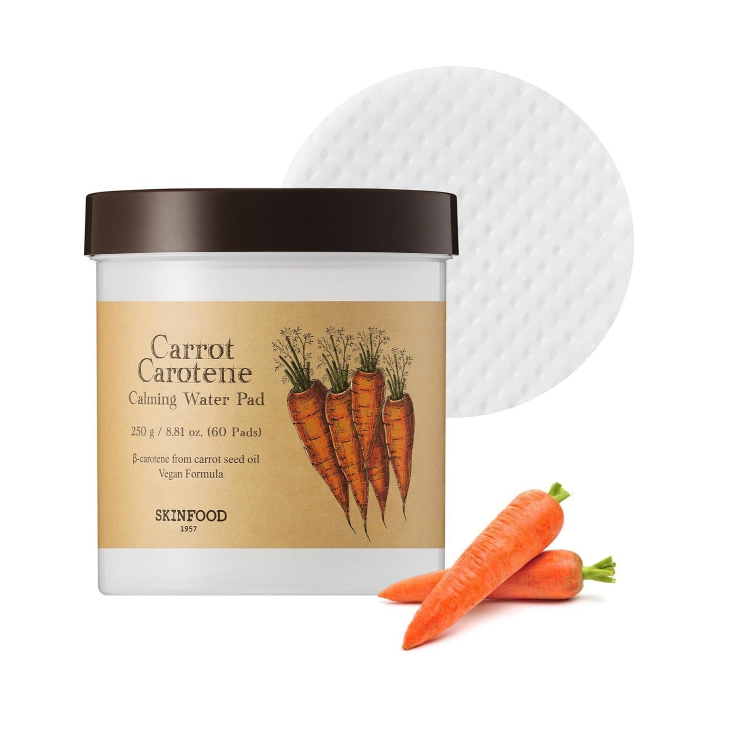 SKINFOOD - Carrot Carotene Calming Water Pad