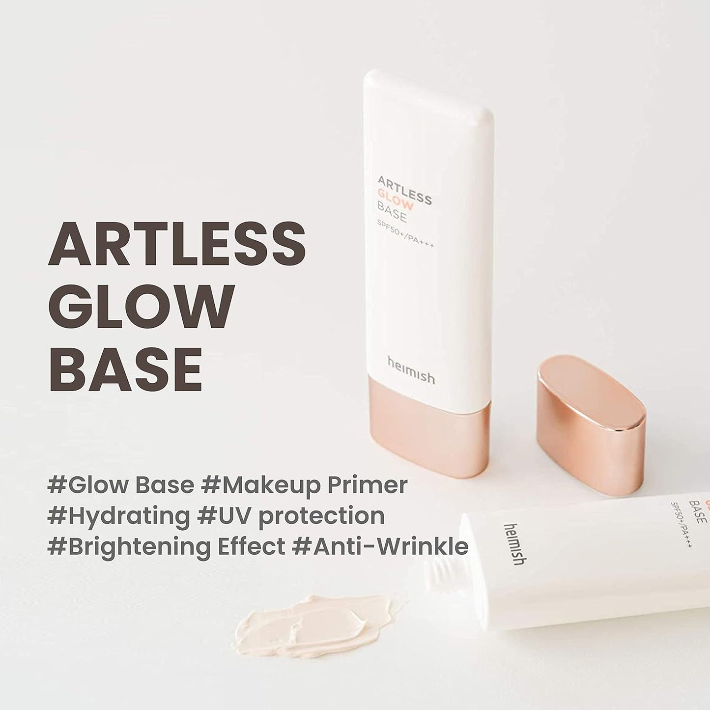 HEIMISH - Artless Glow Base, Multipurpose Makeup Base
