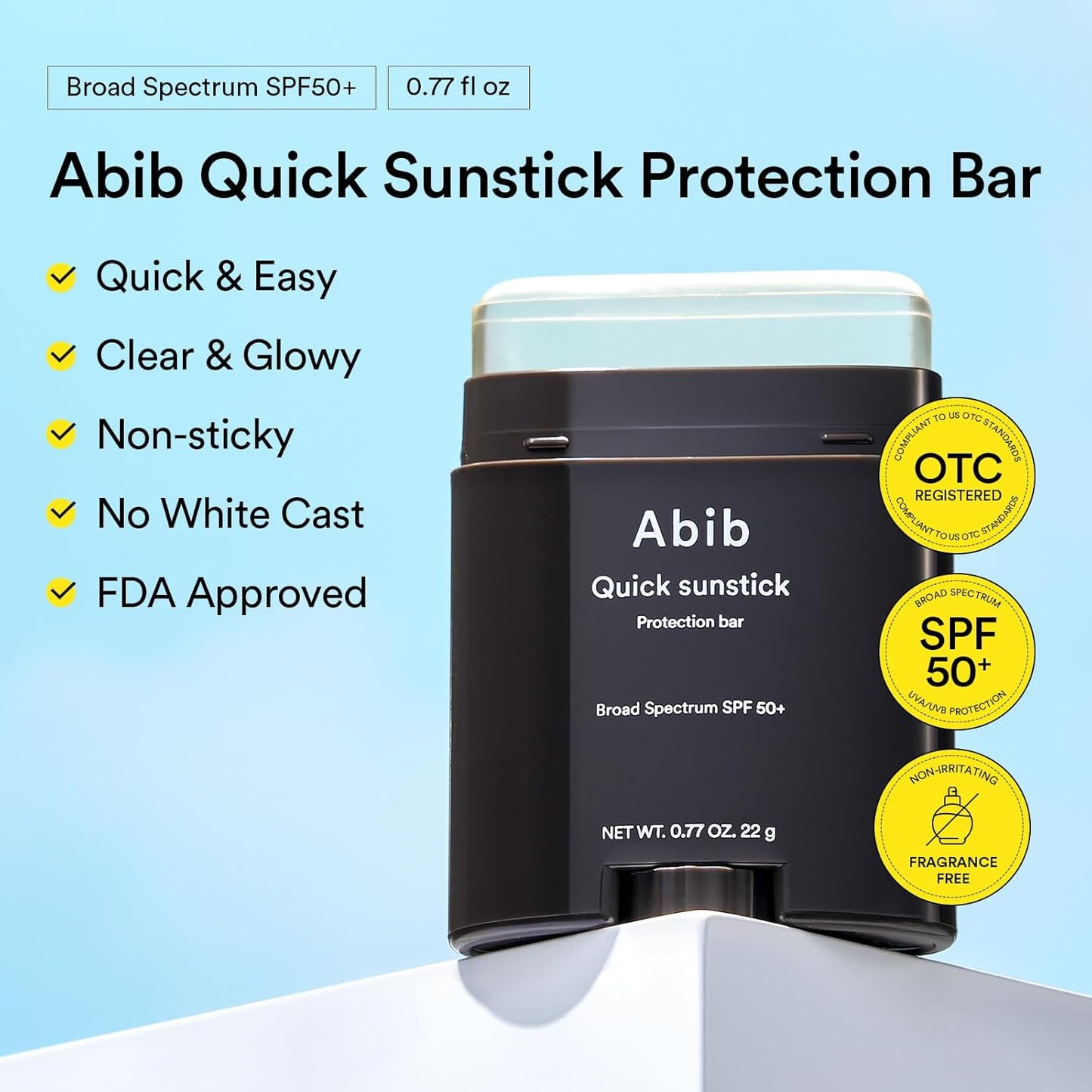 Abib - Quick Sun stick Protection Bar SPF50