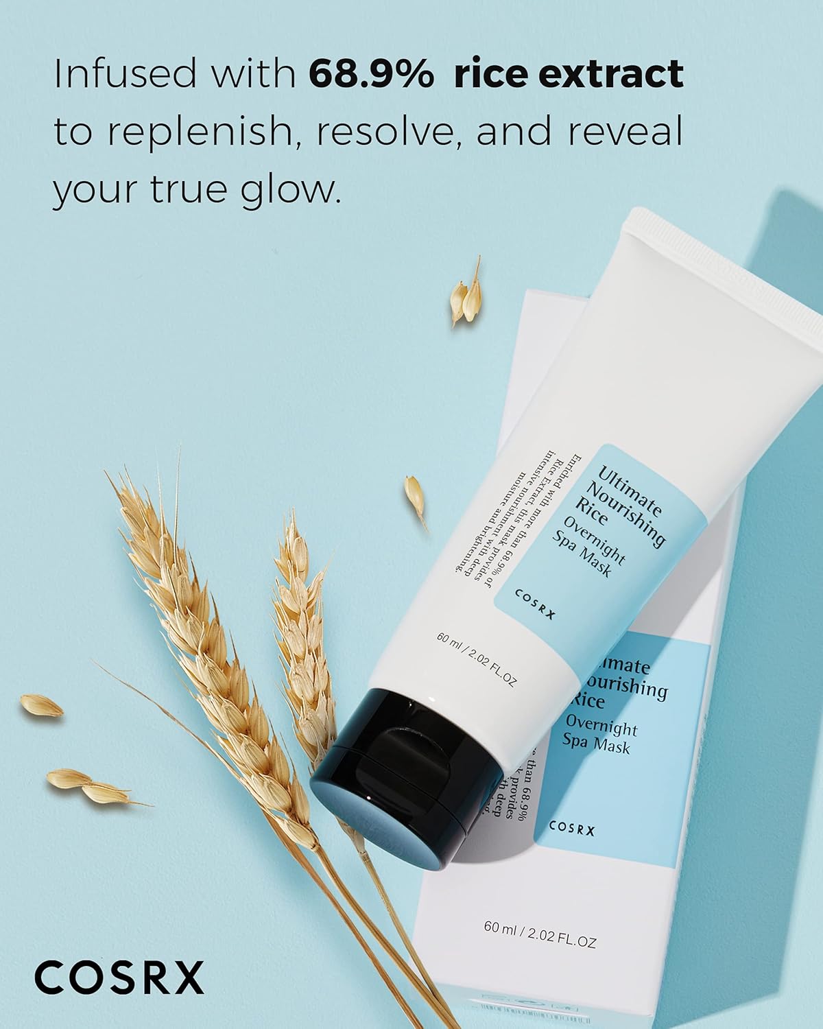 COSRX - Ultimate Nourishing Rice Overnight Spa Mask