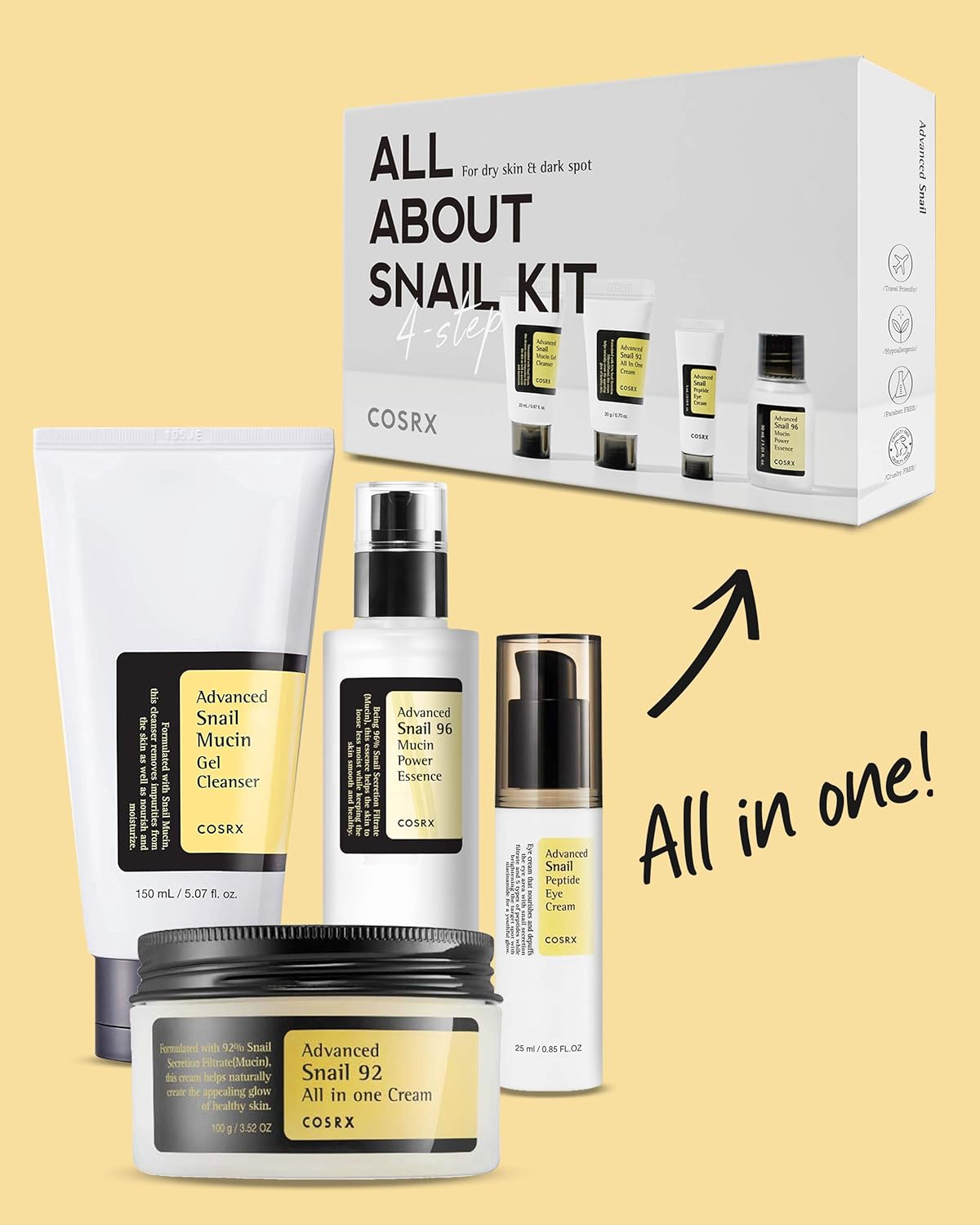 COSRX - All About Snail Trial Kit