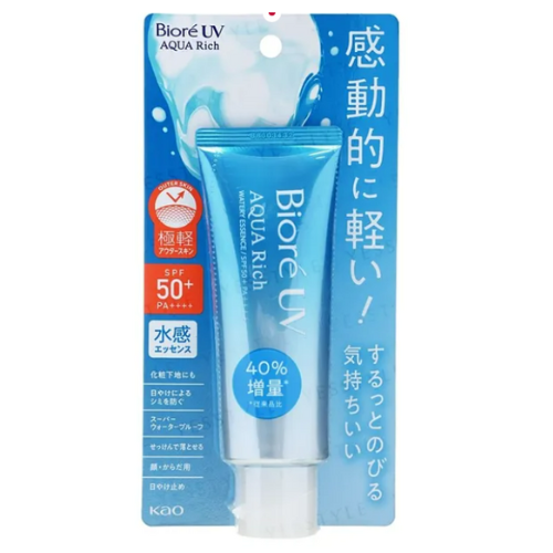 Biore - UV Aqua Rich Watery Essence Sunscreen SPF 50+ PA++++