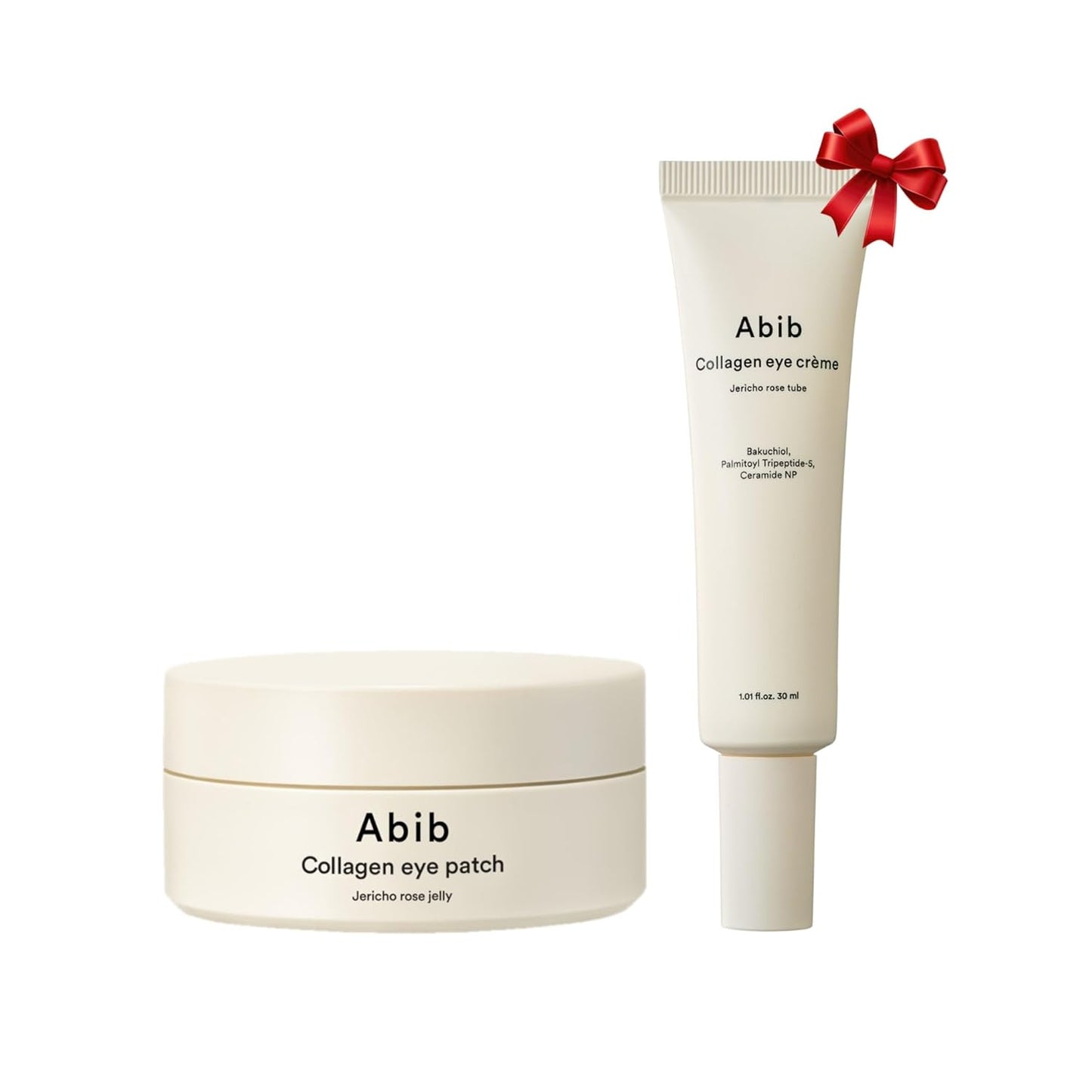 Abib - Eyecare Kit Collagen Eye Patch & Crème Jericho Rose Tube