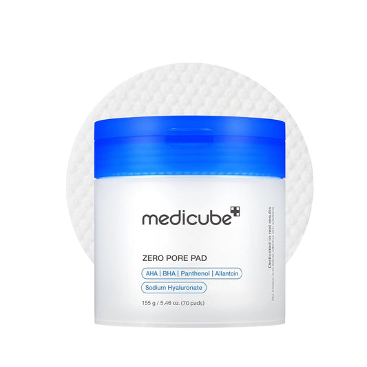 Medicube Zero Pore Pads 2.0, Dual-Textured Facial Toner Pads