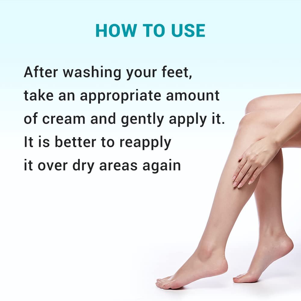 Derma: B | Urea 9.8% Foot Cream | Foot Lotion for Dry Cracked Heel Treatment