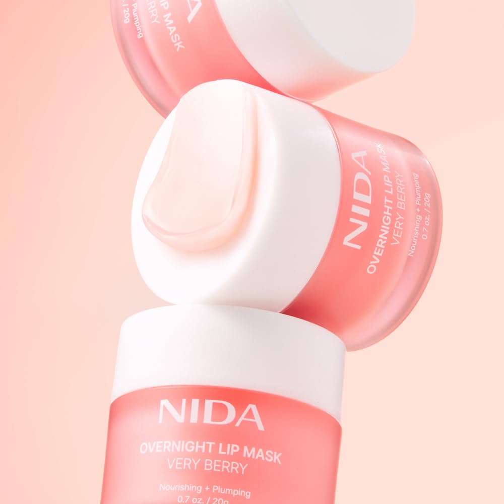 NIDA Overnight Lip Mask - Very Berry