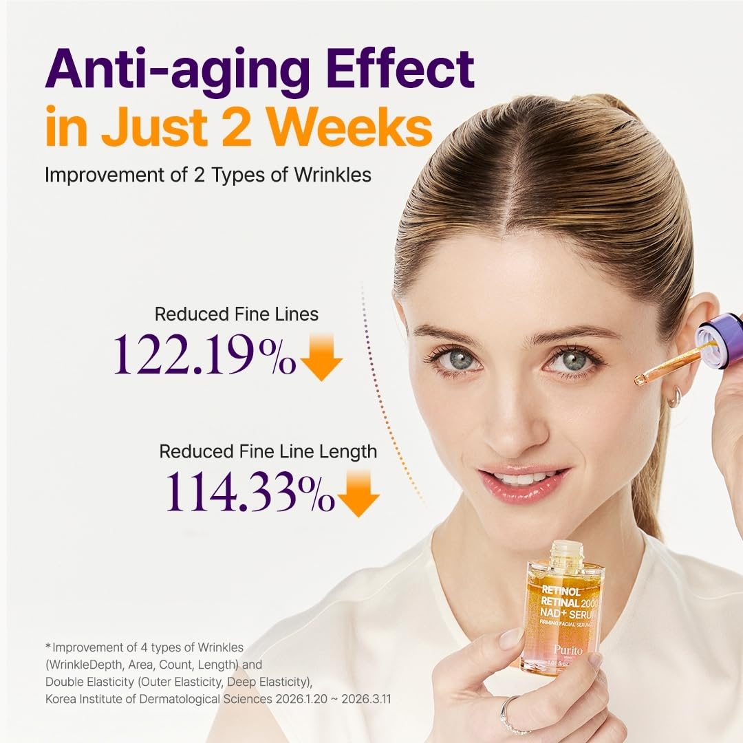 PURITO Retinol + Retinal Serum for Sensitive Skin