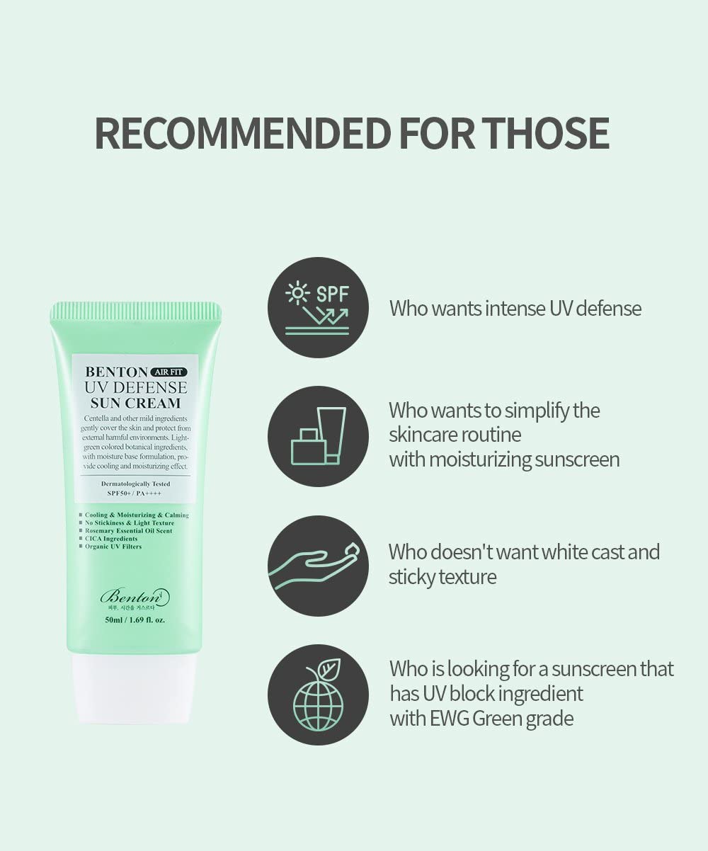 Benton-Air Fit UV Defense Sun Cream