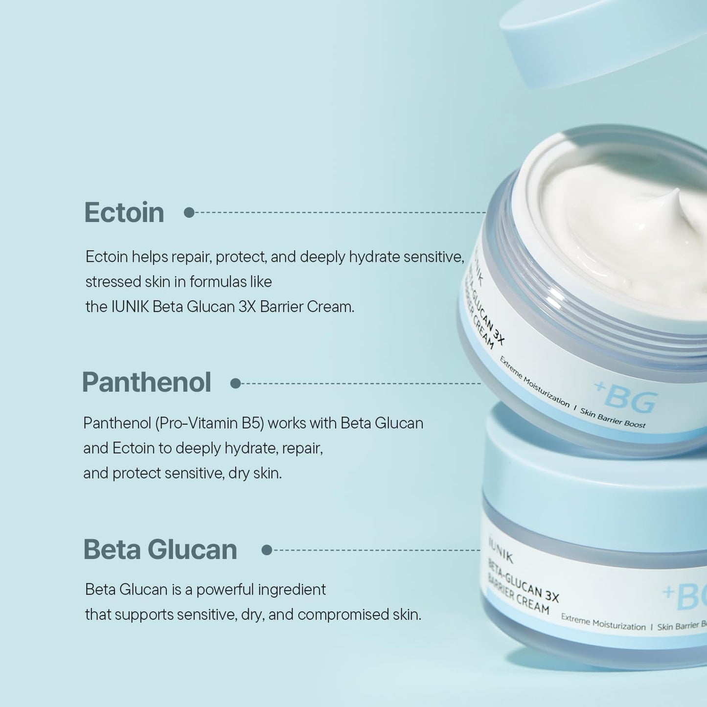 IUNIK Beta-Glucan 3X Barrier Cream