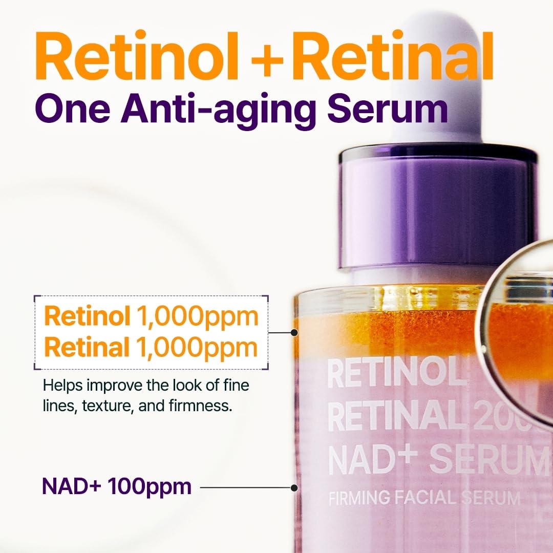 PURITO Retinol + Retinal Serum for Sensitive Skin