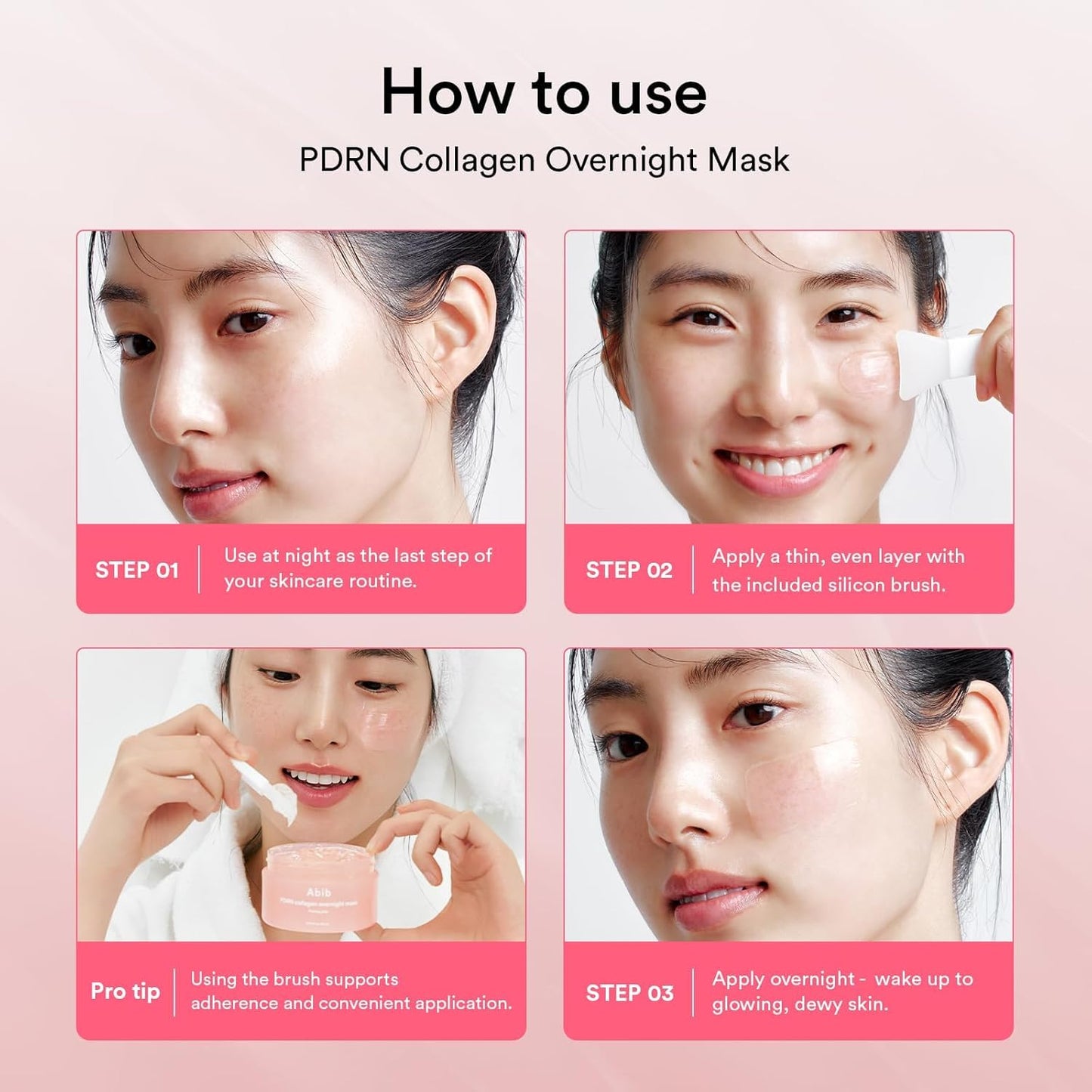 Abib PDRN Collagen Overnight Face Mask Firming Jelly
