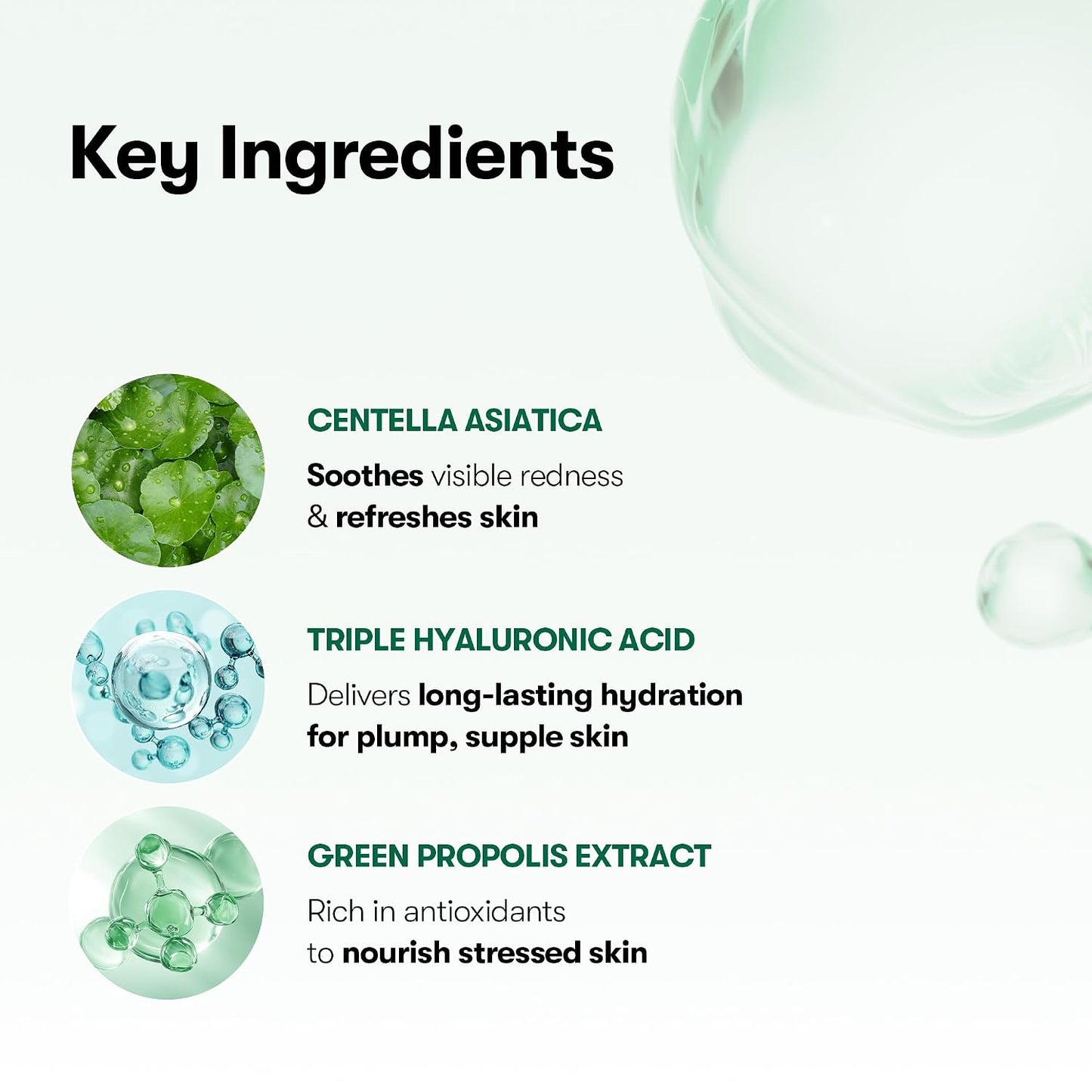 VT COSMETICS CICA Daily Soothing Mask, 30 Sheet
