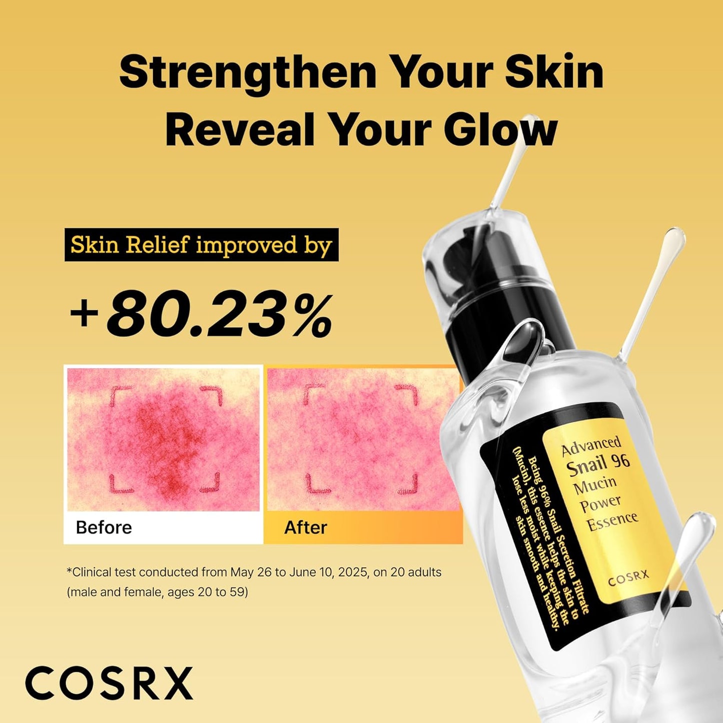 COSRX - Snail Mucin 96% Power Repairing Essence