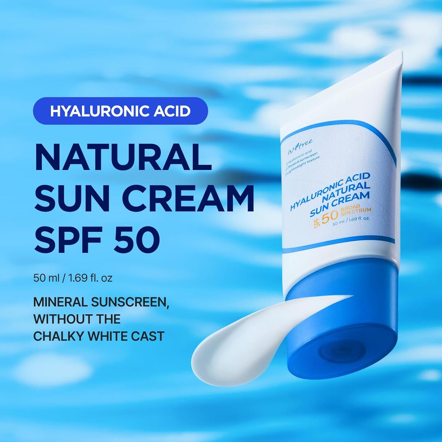Isntree - Hyaluronic Acid Natural Sun Cream