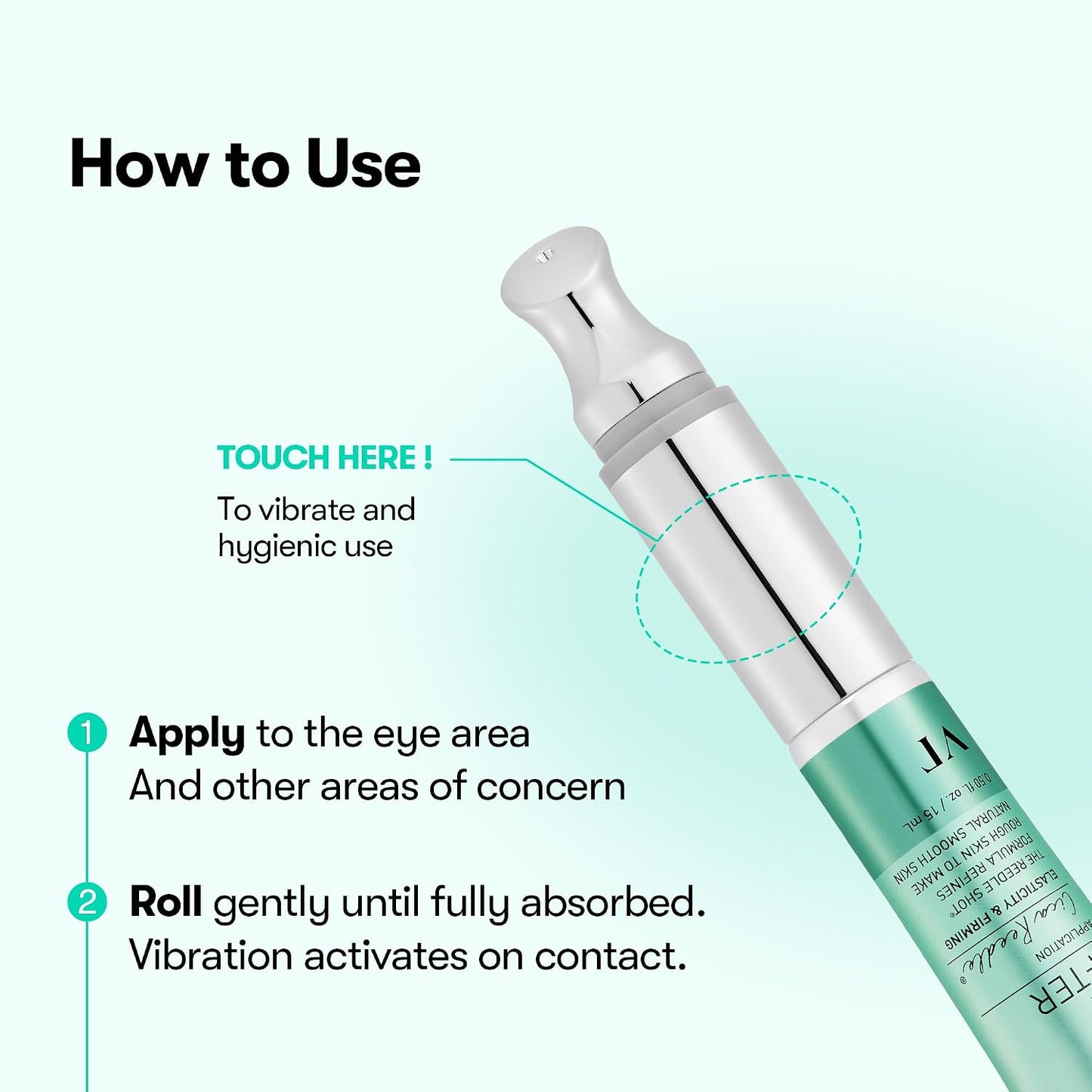 VT COSMETICS PDRN Reedle Shot Eye Cream