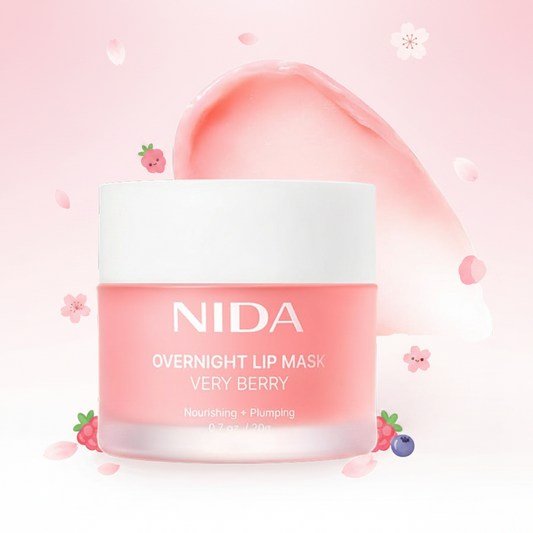 NIDA Overnight Lip Mask - Very Berry